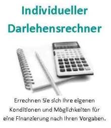 Darlehensberechnung Finanzierung